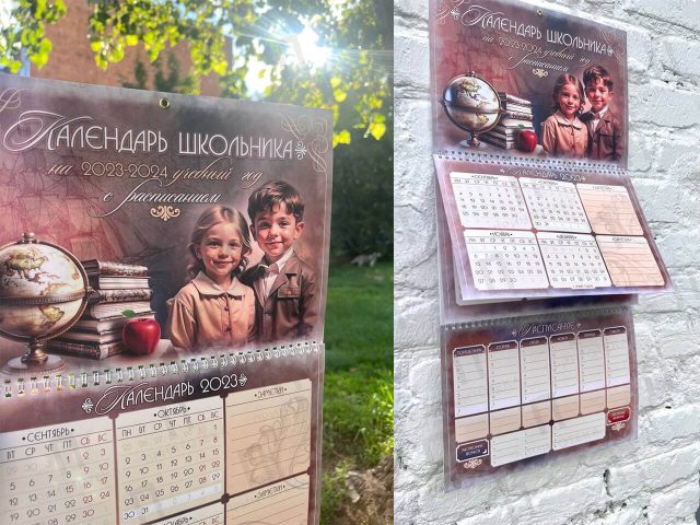 Заказать календарь школьника